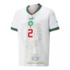 Maglia ufficiale Marocco HAKIMI 2 Trasferta Mondiali 2022 per Uomo